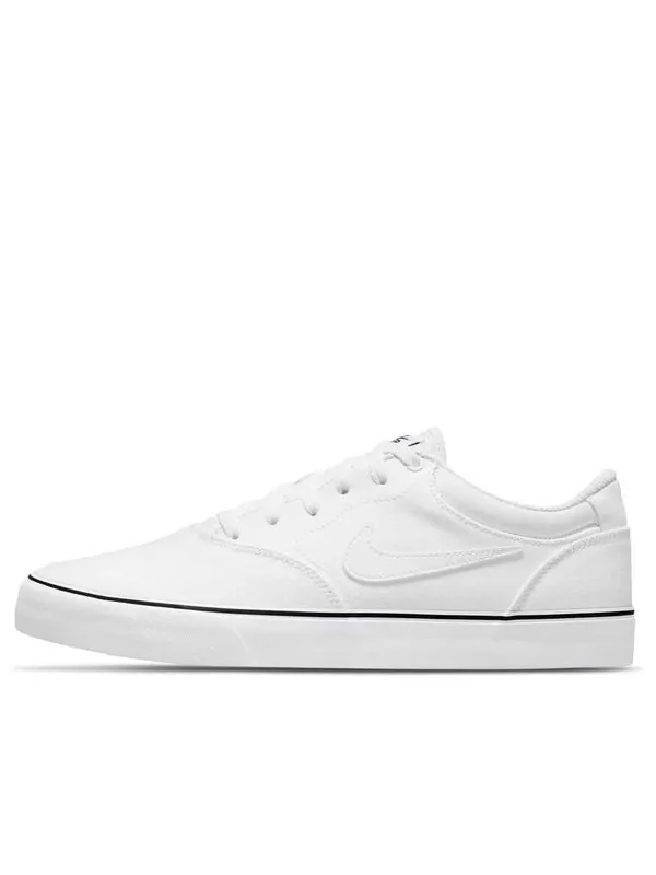 Кроссовки chron 2 canvas sb 'triple white' Nike — изображение 1 из 4, белый