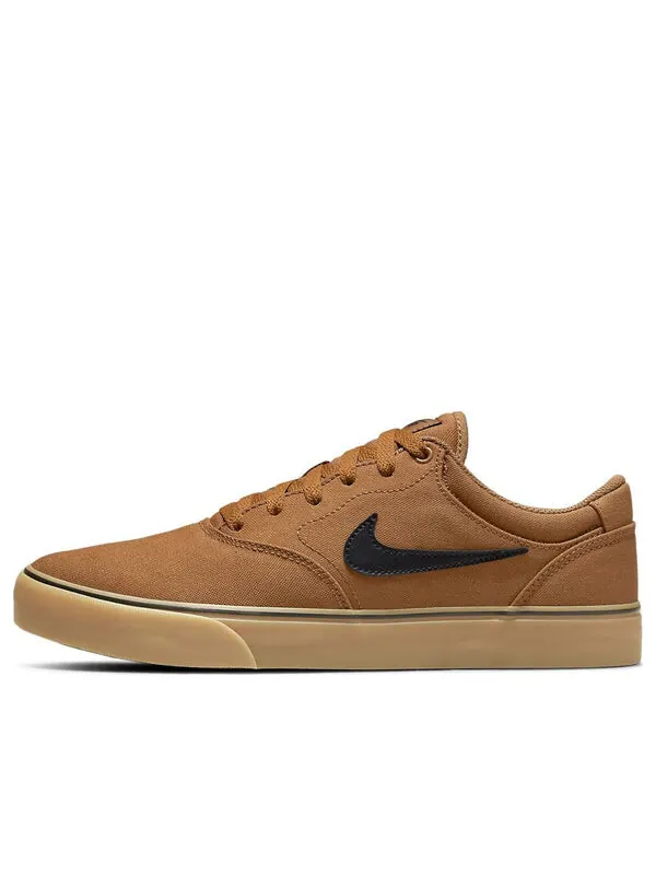 Кроссовки chron sb 2 холст Nike — изображение 1 из 4, коричневый/черный