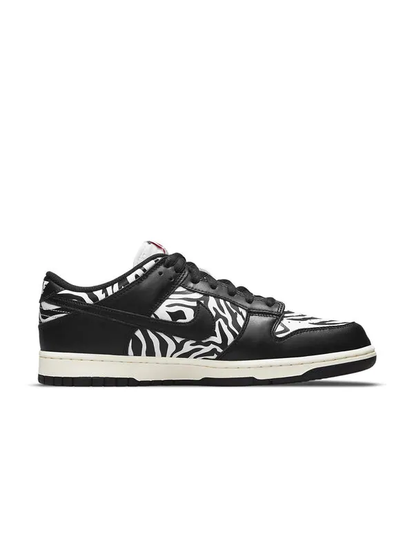 Кроссовки x quartersnacks sb dunk low Nike — изображение 2 из 4, черный/белый