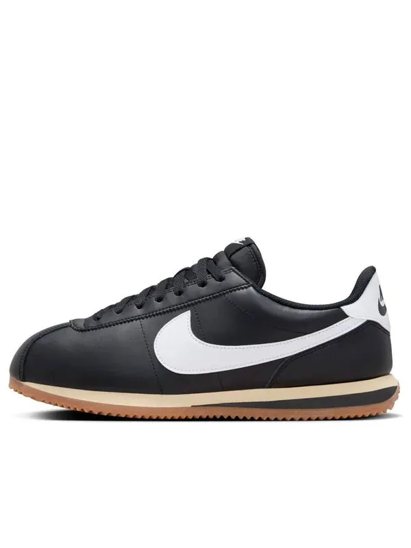 Кроссовки cortez leather 'black gum medium brown' Nike — изображение 1 из 4, черный/коричневый//белый