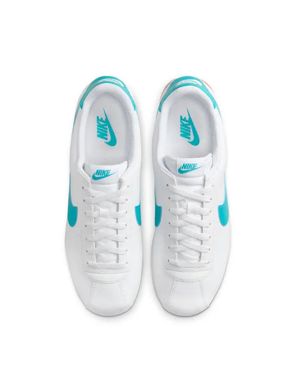 Кроссовки Кортес Nike — изображение 4 из 4, белый/зеленый