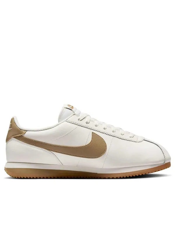 Кроссовки cortez leather Nike — изображение 2 из 4, бежевый
