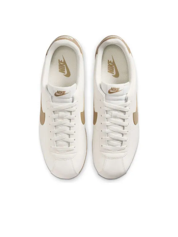 Кроссовки cortez leather Nike — изображение 4 из 4, бежевый