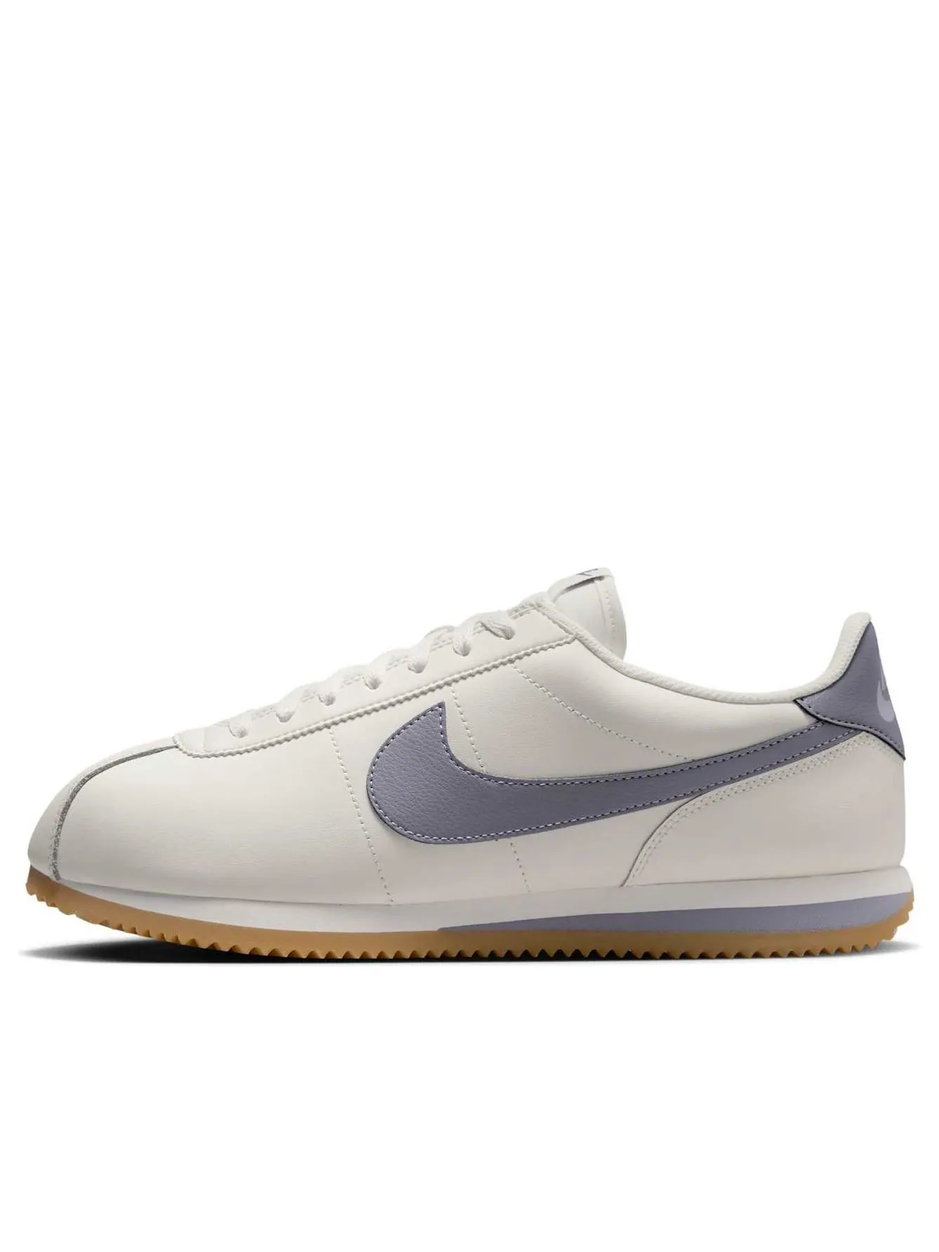 Кроссовки Nike Cortez Leather 'Sail Gum Yellow Red' — изображение 1 из 6, бежевый