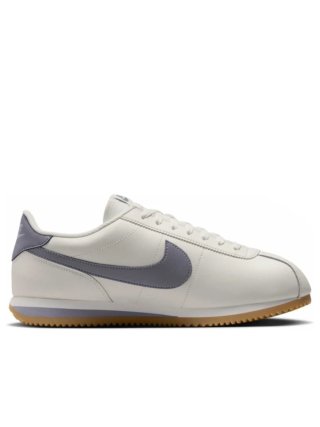 Кроссовки Nike Cortez Leather 'Sail Gum Yellow Red' — изображение 6 из 6, бежевый