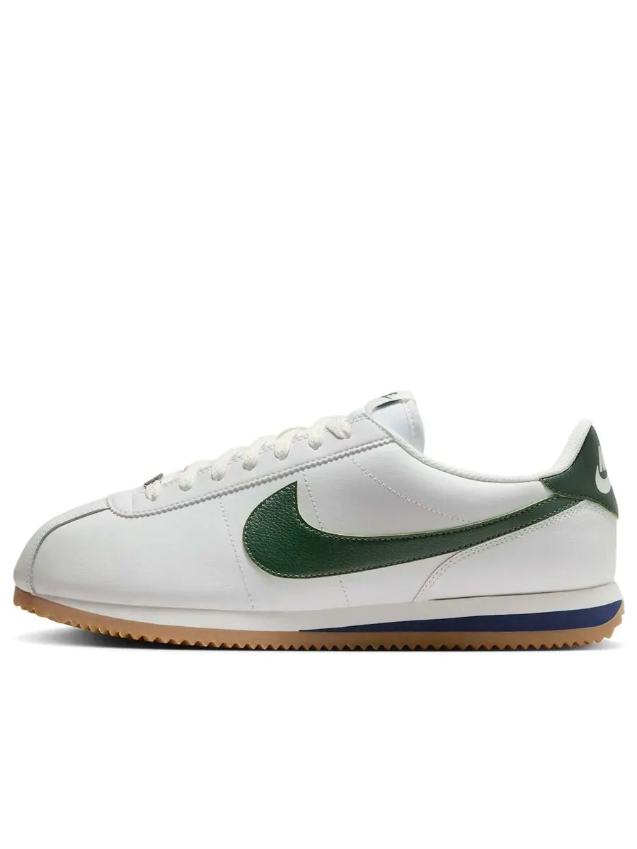Кроссовки Nike Cortez Leather 'Summit White Fir' — изображение 1 из 6, бежевый