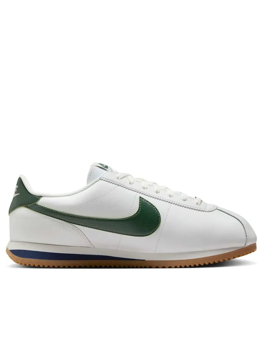 Кроссовки Nike Cortez Leather 'Summit White Fir' — изображение 2 из 6, бежевый