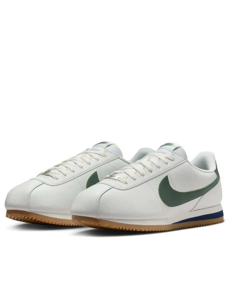Кроссовки Nike Cortez Leather 'Summit White Fir' — изображение 3 из 6, бежевый