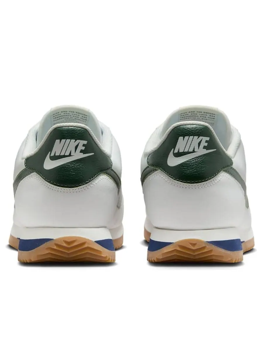 Кроссовки Nike Cortez Leather 'Summit White Fir' — изображение 5 из 6, бежевый