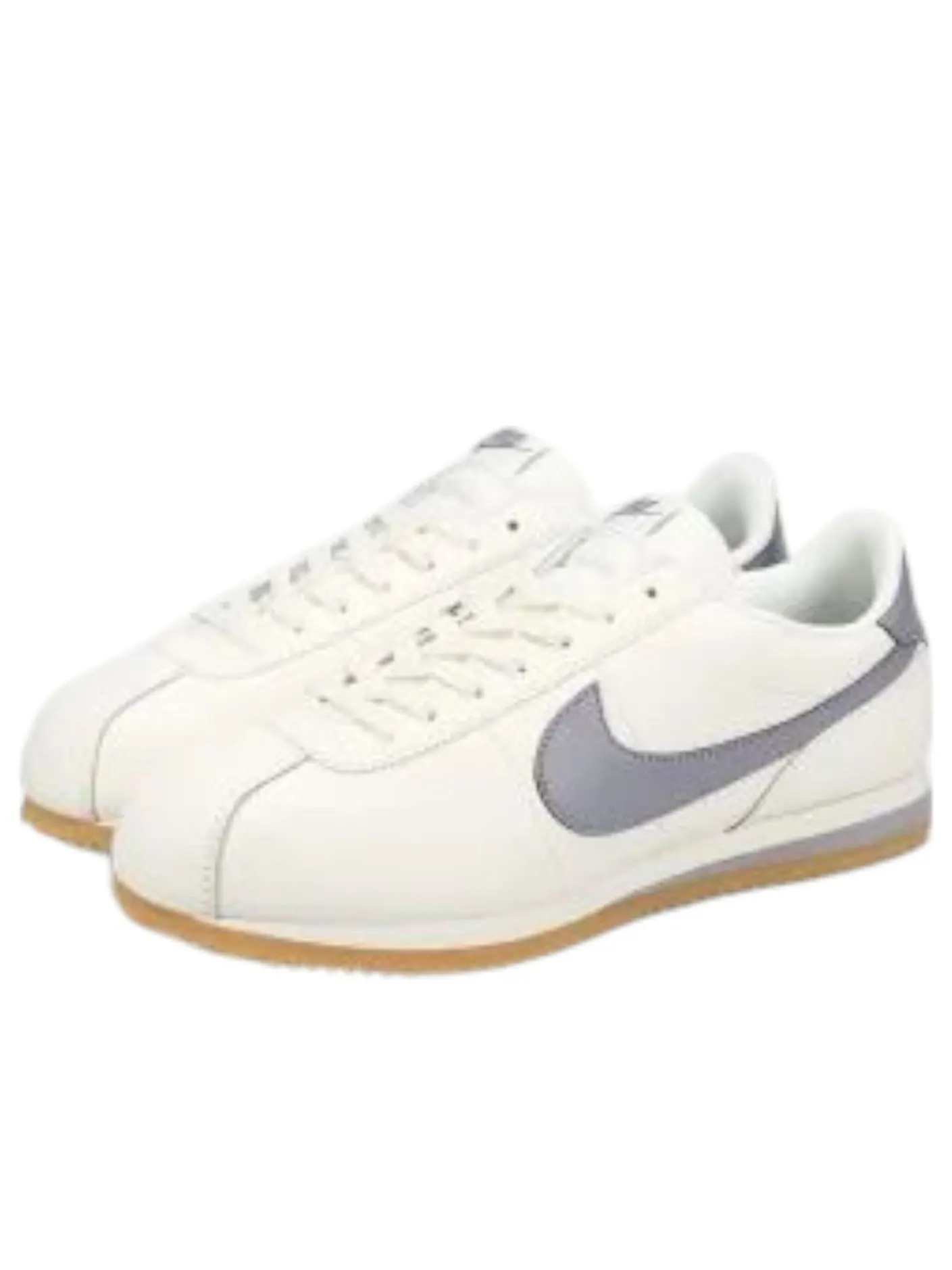 Кроссовки Nike Cortez Leather 'Sail Cement Grey' — изображение 2 из 6, белый