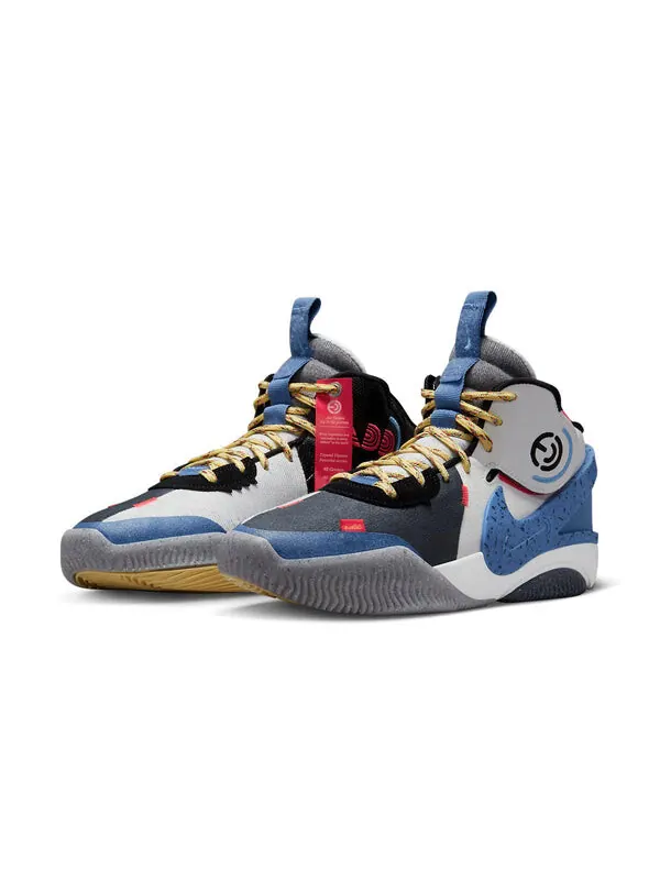 Кроссовки air deledan 'summit white/pure platinum/indigo storm' Nike — изображение 3 из 4, белый/платиновый/индиго