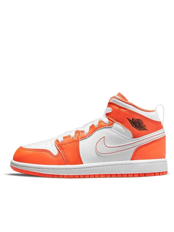 Кроссовки 1 с Air Jordan — изображение 1 из 4, белый/оранжевый