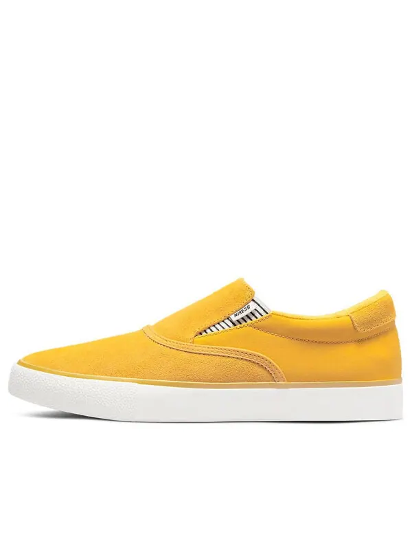 Кроссовки zoom verona slip premium sb 'dark sulfur sail' Nike — изображение 1 из 4, желтый