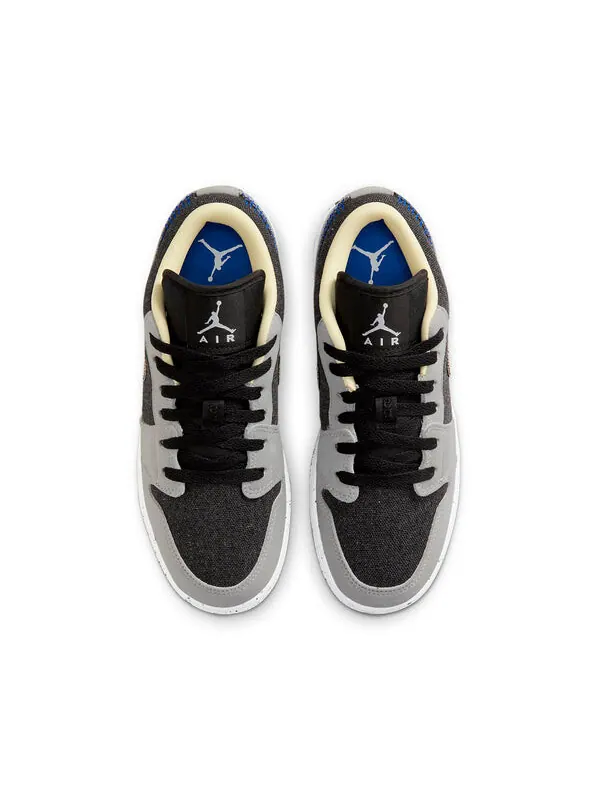 Кроссовки 1 low se Air Jordan — изображение 4 из 4, серый/черный