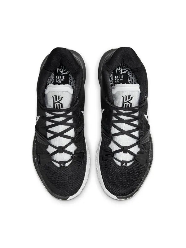 Кроссовки kyrie 7 тб Nike — изображение 4 из 4, черный/белый