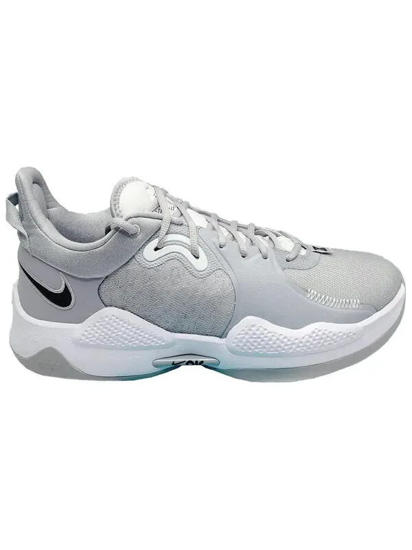Кроссовки pg 5 tb 'wolf grey black' Nike — изображение 2 из 3, серый/черный