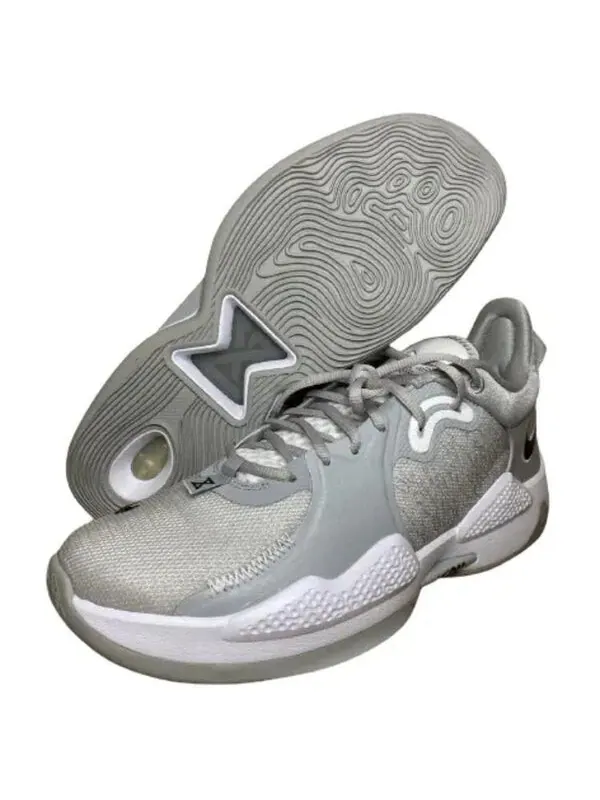 Кроссовки pg 5 tb 'wolf grey black' Nike — изображение 3 из 3, серый/черный