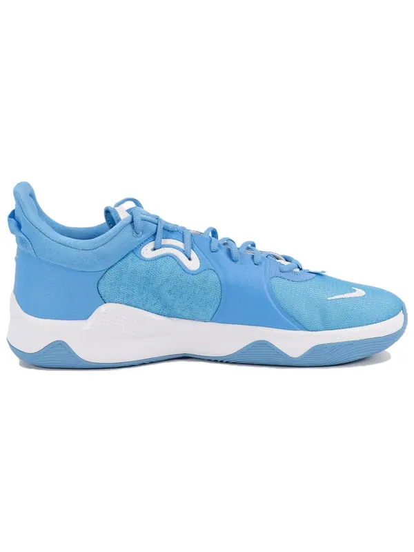 Кроссовки pg 5 university blue Nike — изображение 2 из 4, синий/белый