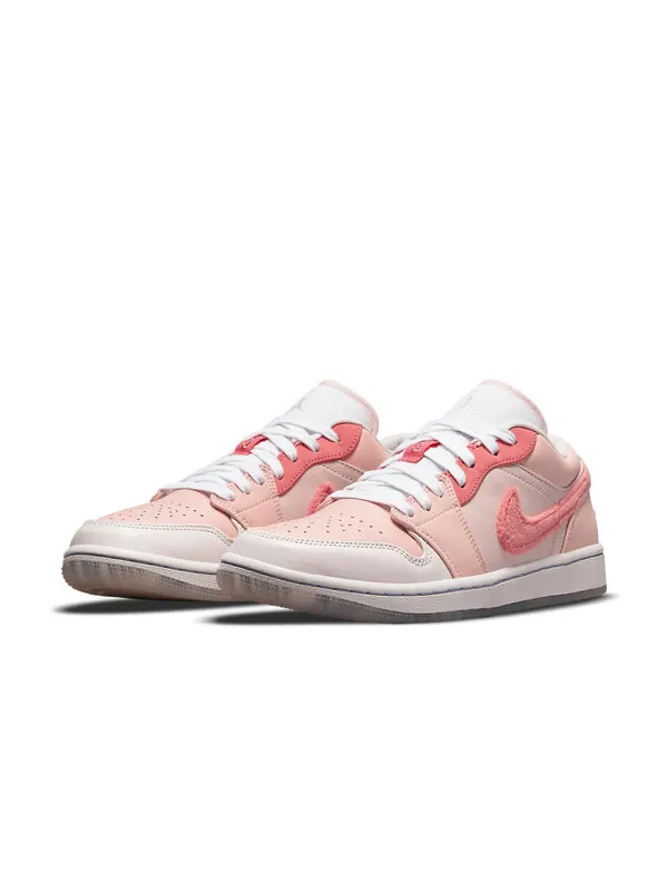 Кроссовки 1 low se Air Jordan — изображение 3 из 4, розовый/белый-розовый