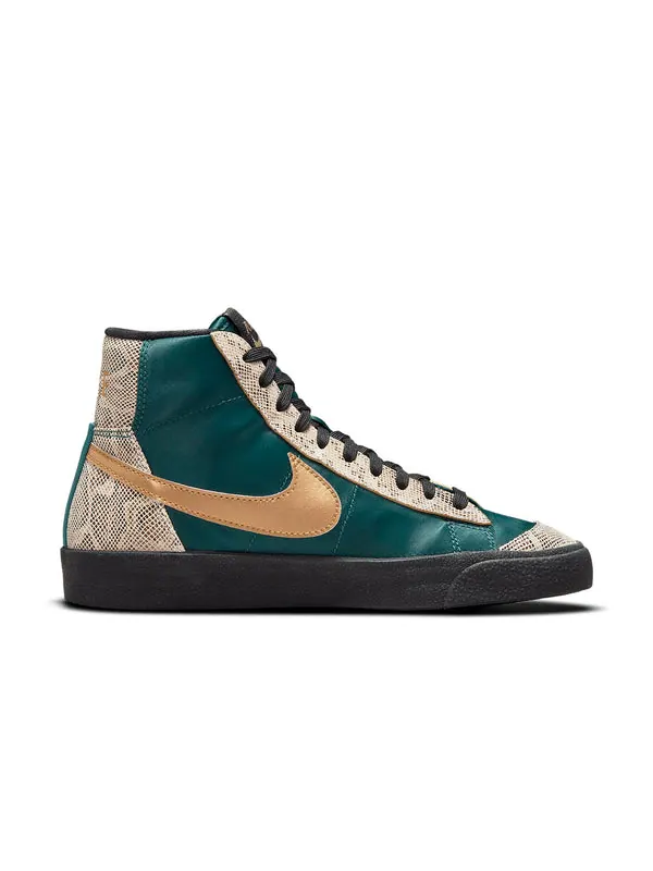 Кроссовки blazer mid lucha libre' Nike — изображение 2 из 4, бирюзовый