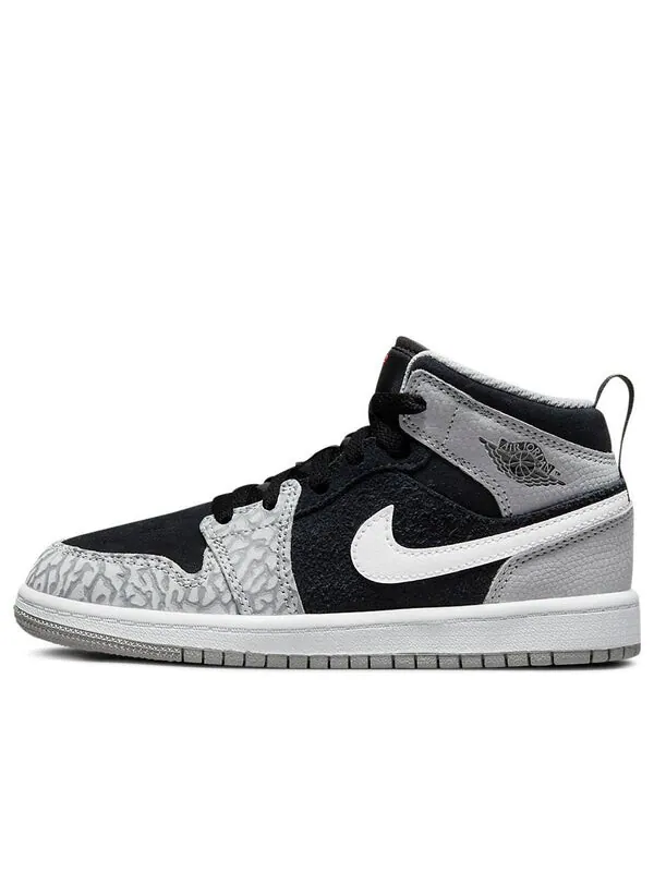 Кроссовки 1 средний размер Air Jordan — изображение 1 из 4, черный/серый