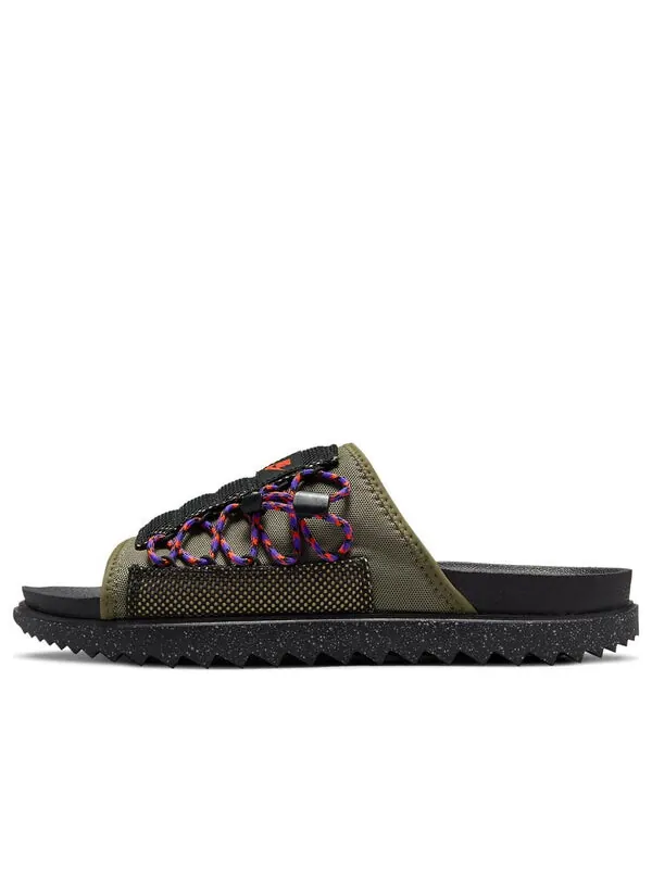 Тапочки asuna slide green/slippers Nike — изображение 1 из 4, зеленый