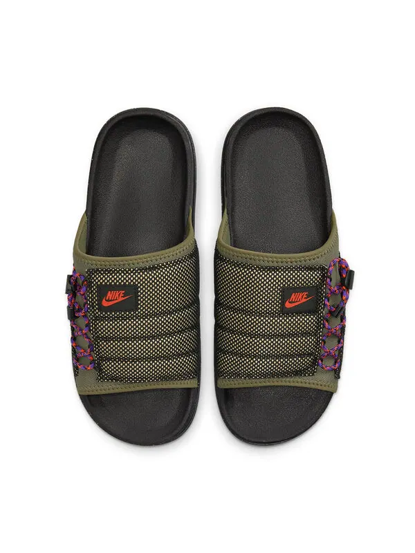 Тапочки asuna slide green/slippers Nike — изображение 3 из 4, зеленый