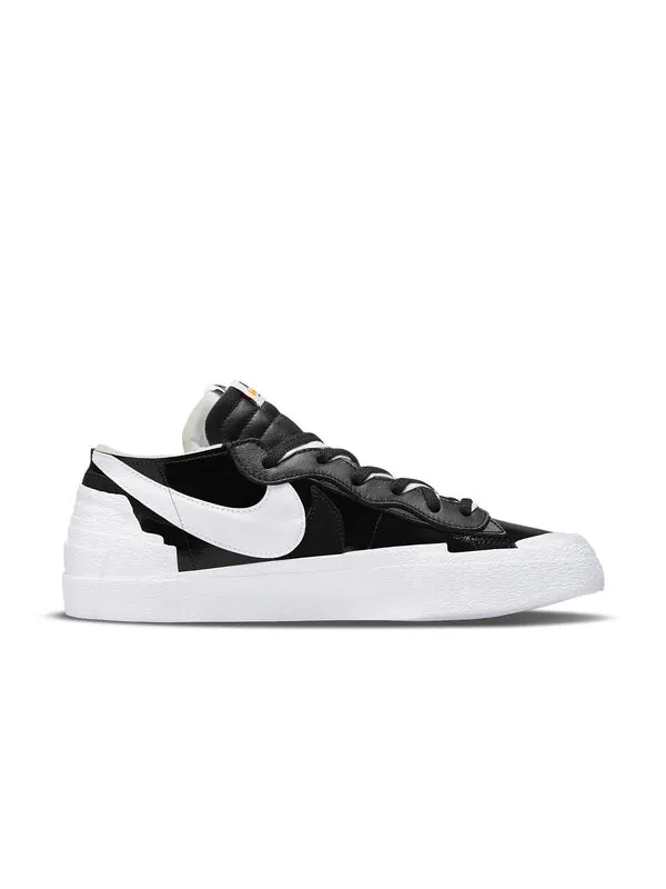 Кроссовки x sacai blazer low Nike — изображение 2 из 4, черный/белый