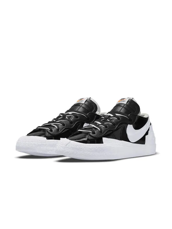 Кроссовки x sacai blazer low Nike — изображение 3 из 4, черный/белый
