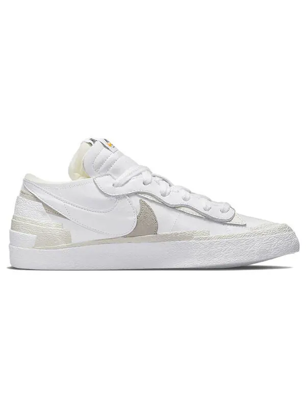 Кроссовки x sacai blazer low Nike — изображение 2 из 4, белый