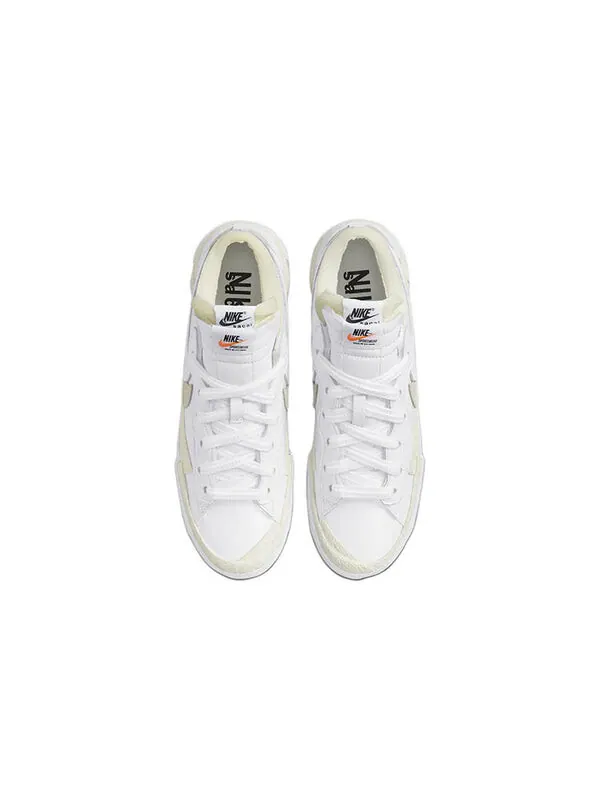 Кроссовки x sacai blazer low Nike — изображение 4 из 4, белый
