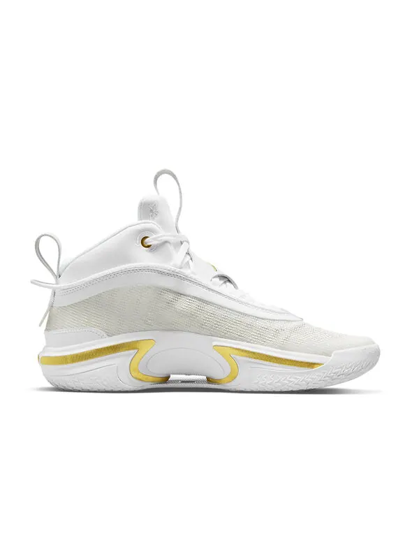 Кроссовки 36 se pf Air Jordan — изображение 2 из 4, белый/золотистый
