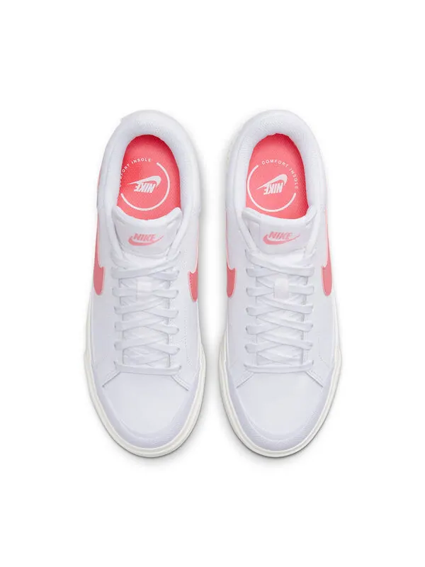 Кроссовки суд наследие лифт Nike — изображение 4 из 4, белый/белый