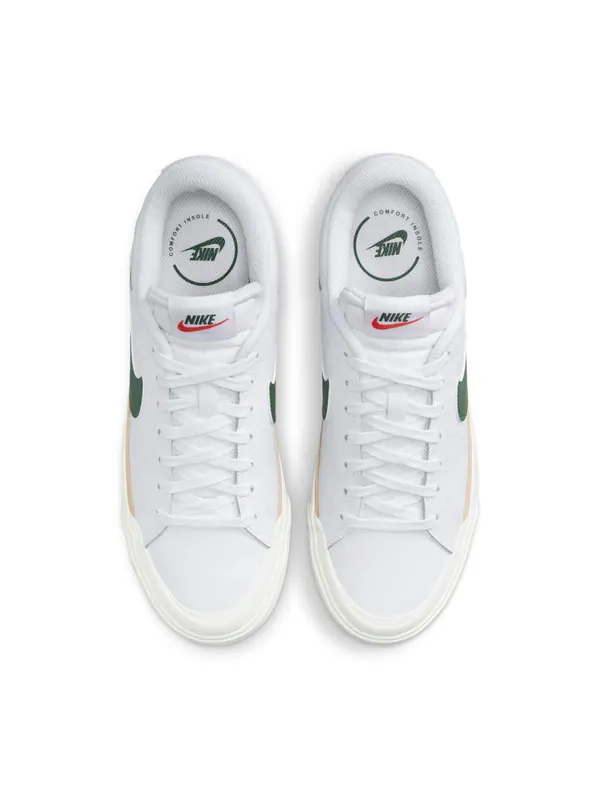 Кроссовки court legacy lift 'white sail fir' Nike — изображение 4 из 4, белый
