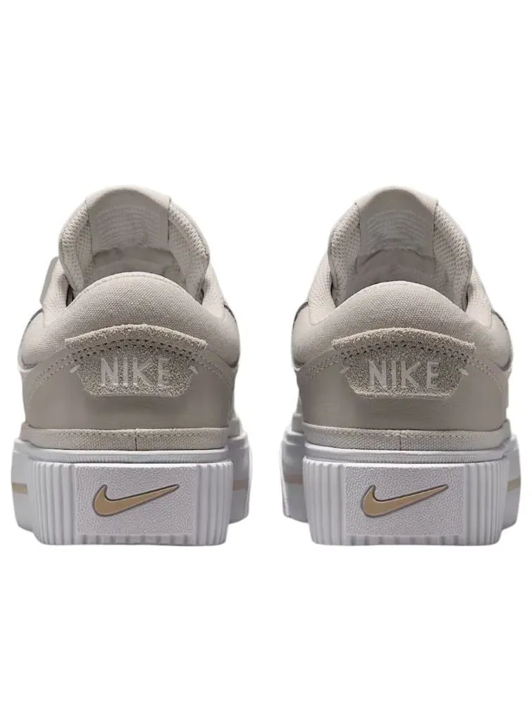 Кроссовки (WMNS) Nike Court Legacy Lift 'Light Orewood Brown White' — изображение 4 из 5, бежевый