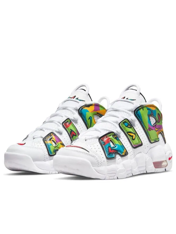 Кроссовки air more uptempo 'peace, love, basketball' Nike — изображение 3 из 4, белый