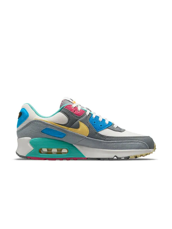 Кроссовки air max 90 Nike — изображение 2 из 4, серый/белый/синий
