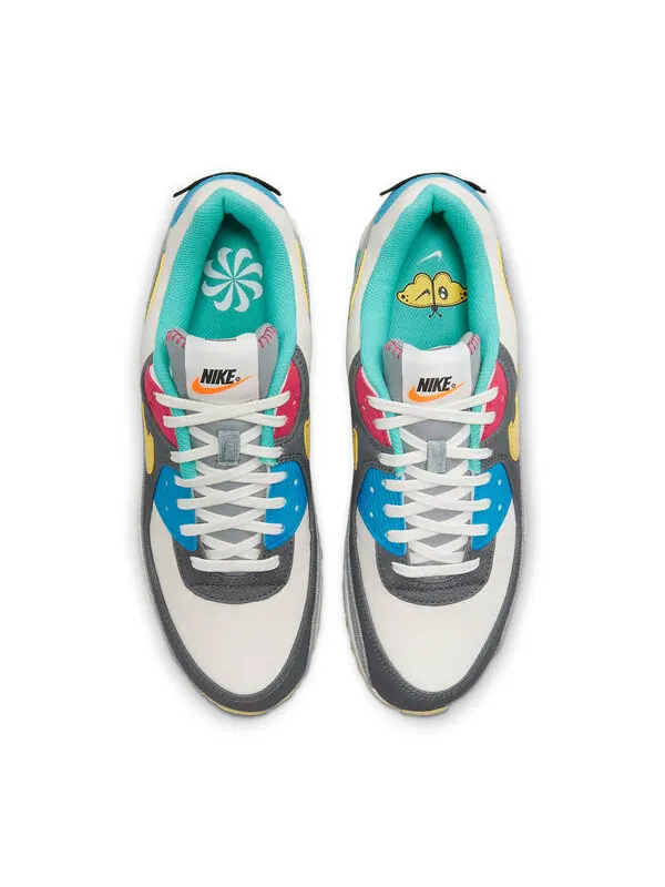 Кроссовки air max 90 Nike — изображение 4 из 4, серый/белый/синий