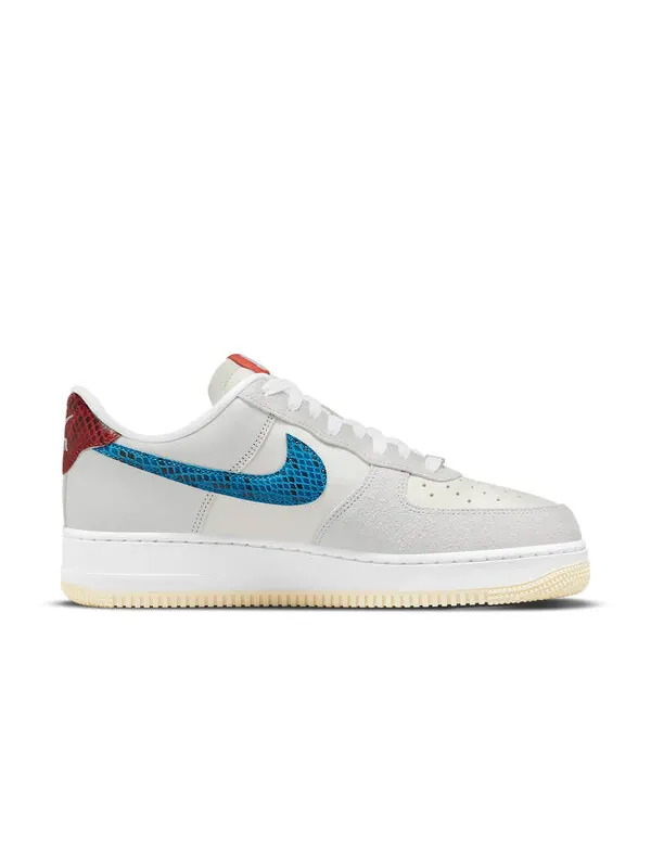 Кроссовки x unfeated air force 1 низкие Nike — изображение 2 из 4, глубокий серый/синий