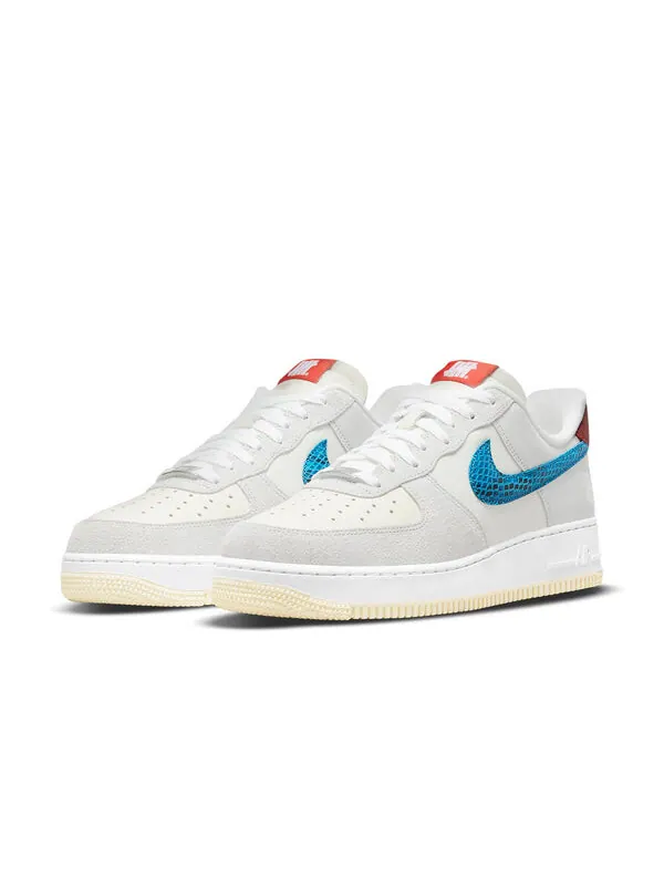 Кроссовки x unfeated air force 1 низкие Nike — изображение 3 из 4, глубокий серый/синий