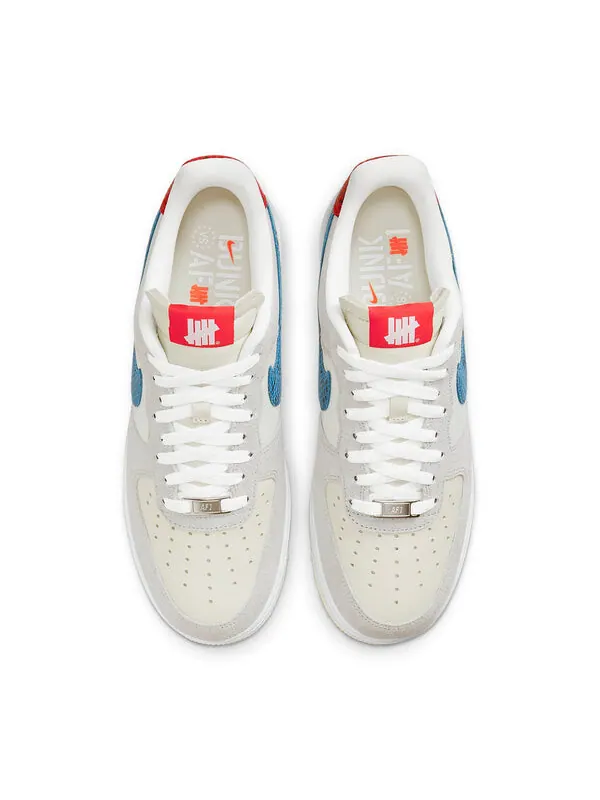 Кроссовки x unfeated air force 1 низкие Nike — изображение 4 из 4, глубокий серый/синий