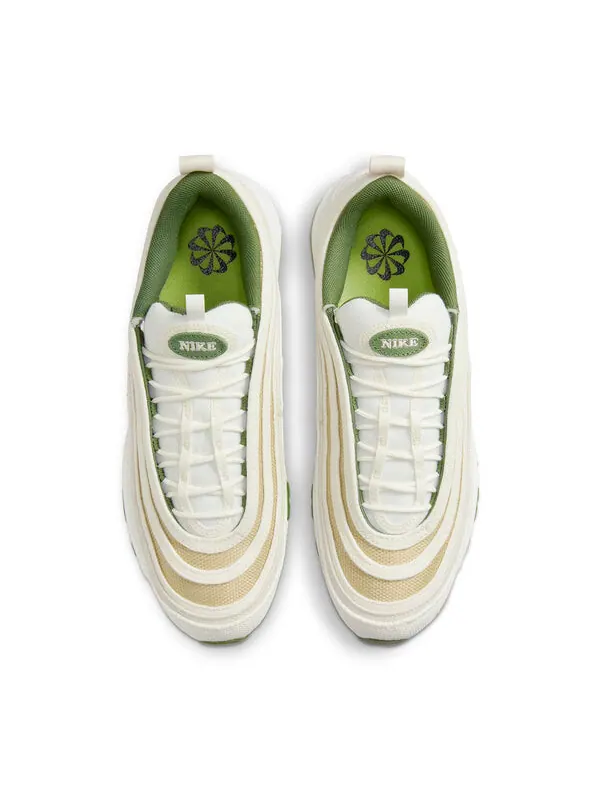 Кроссовки air max 97 se Nike — изображение 4 из 4, белый/зеленый