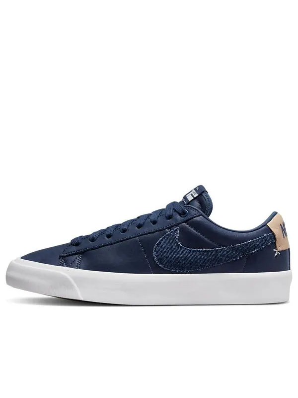 Кроссовки блейзер низкие gt sb Nike — изображение 1 из 4, синий
