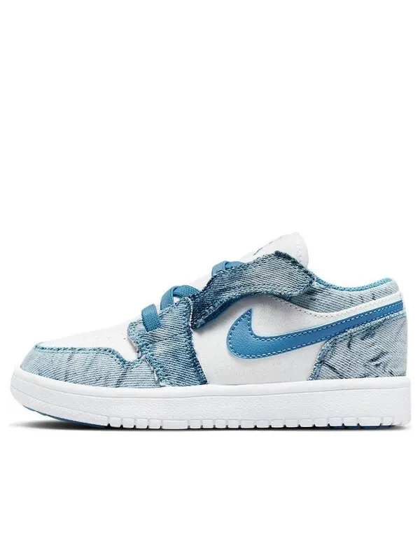 Кроссовки 1 низкие alt Air Jordan — изображение 1 из 4, синий/белый