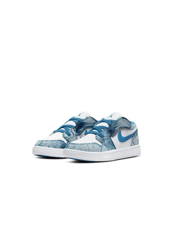 Кроссовки 1 низкие alt Air Jordan — изображение 3 из 4, синий/белый