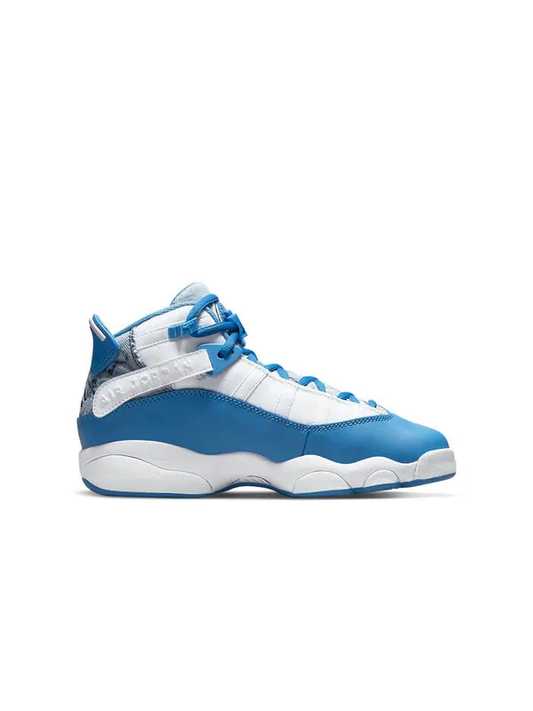 Кроссовки 6 колец Air Jordan — изображение 2 из 4, синий/белый