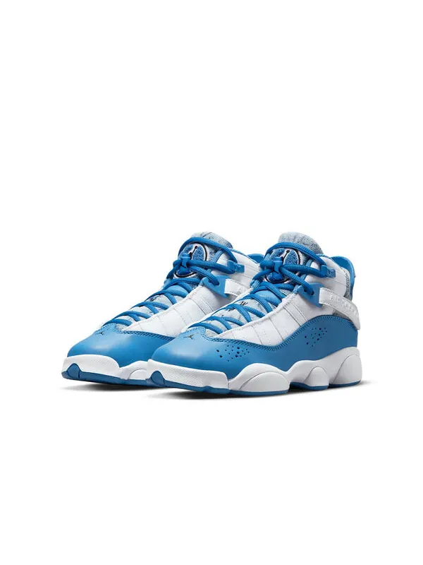 Кроссовки 6 колец Air Jordan — изображение 3 из 4, синий/белый