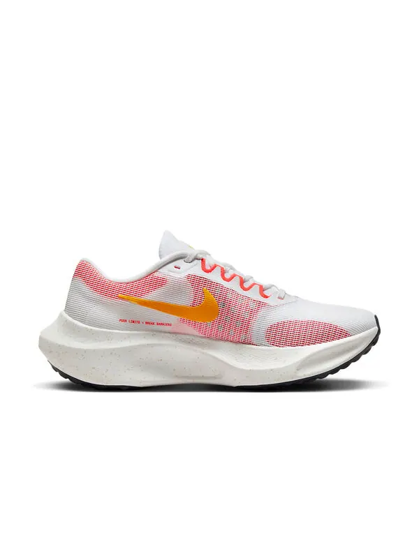 Кроссовки зум флай 5 Nike — изображение 2 из 4, белый/---золотистый