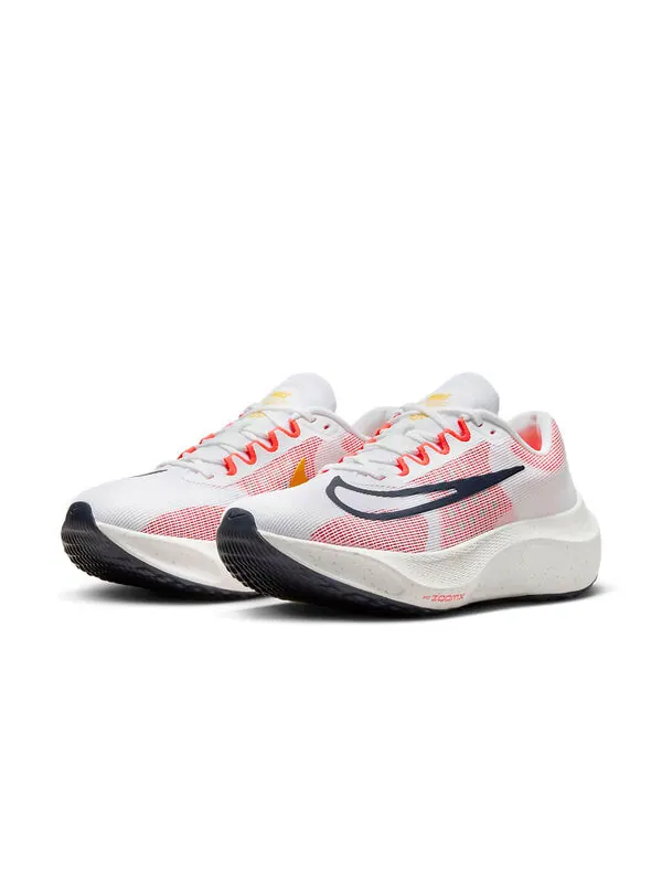 Кроссовки зум флай 5 Nike — изображение 3 из 4, белый/---золотистый