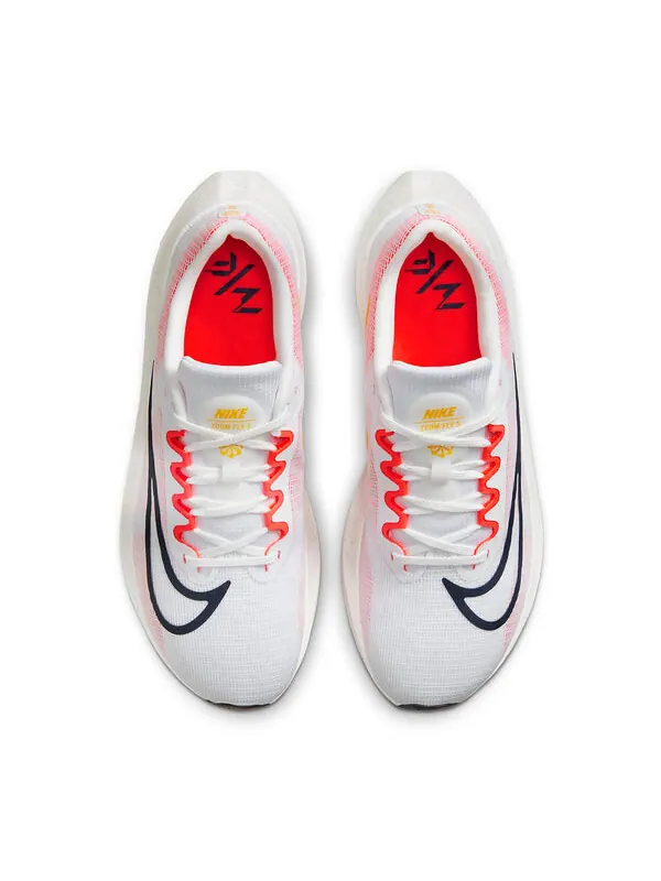 Кроссовки зум флай 5 Nike — изображение 4 из 4, белый/---золотистый
